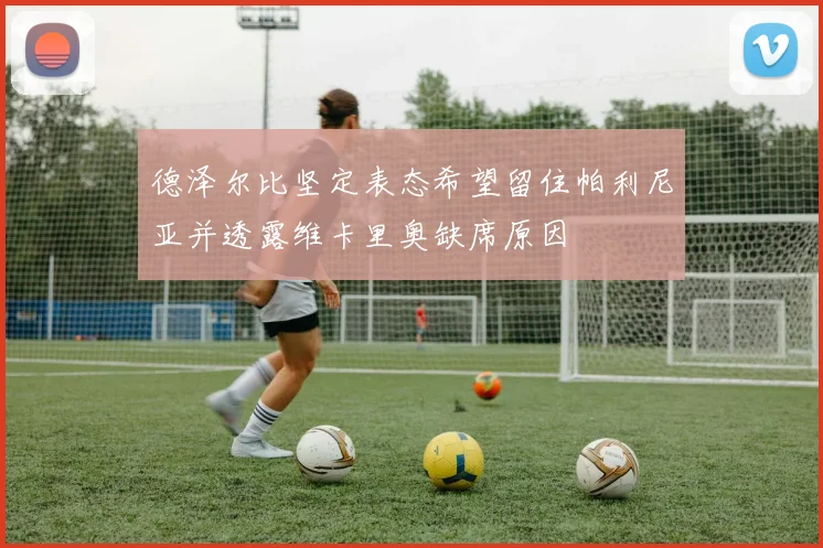 德泽尔比坚定表态希望留住帕利尼亚并透露维卡里奥缺席原因